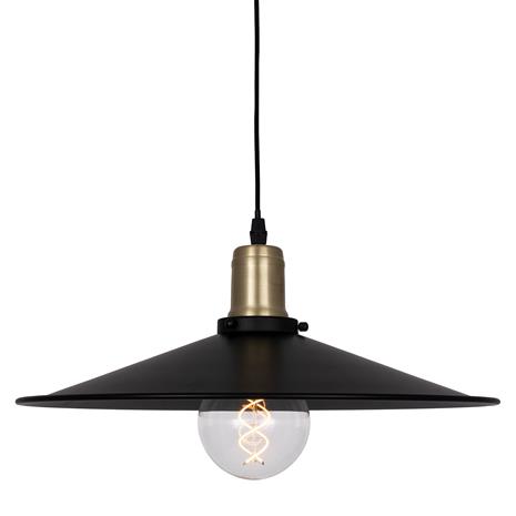 Globen Lighting Disc Pendant, Black