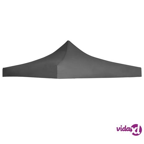 vidaXL Juhlateltan katto 3x3 m antrasiitti
