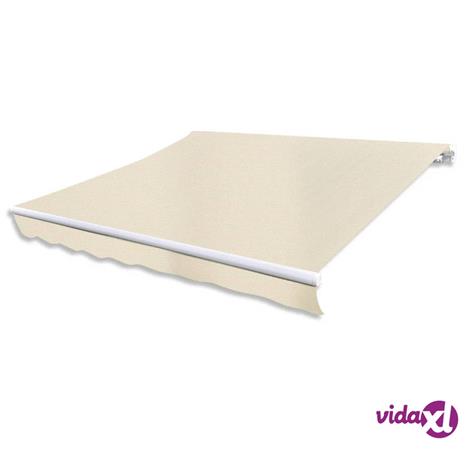 vidaXL Markiisikangas kerma 336x246 cm