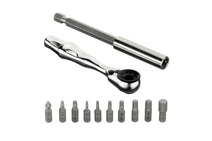 Bicycle Set 1 Tool Kit with Mini Bit Ratchet