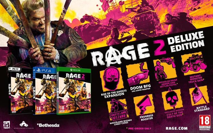 Rage 2 Deluxe Edition, PC -peli