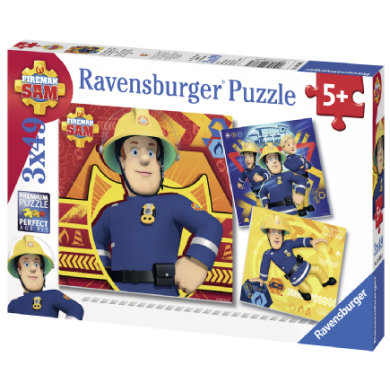 RAVENSBURGER Palapeli Palomies Sami 3 x 49 palaa – kuva 7/8