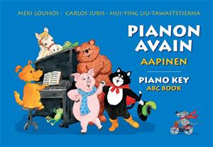 PIANON AVAIN, AAPINEN ( Piano Key ABC Book) (Louhos Meri, Juris Carlos, Liu-Tawaststjerna Hu, kirja