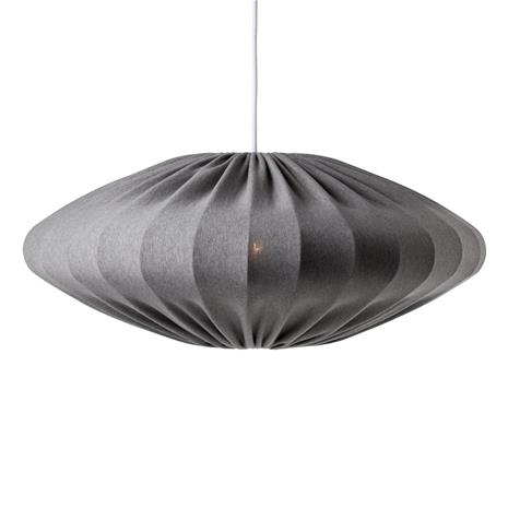 Watt & Veke Ellipse kattolamppu 65 cm harmaa