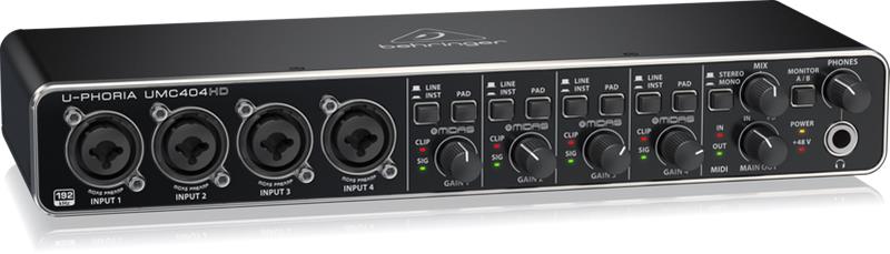 Behringer UMC404HD, USB-äänikortti – kuva 4/6