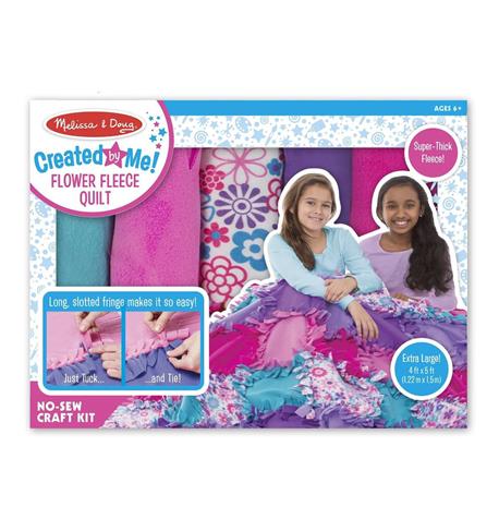 Melissa & Doug - Created by Me - Flower Fleece Quilt (18561)