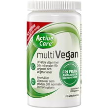 Active Care Multivegan 120 tablettia