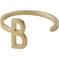Design Letters Ring Gold A-Z B – kuva 1