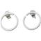 Design Letters Earring Hoops 16 mm Silver – kuva 1