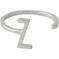 Design Letters Ring Silver A-Z Z – kuva 1