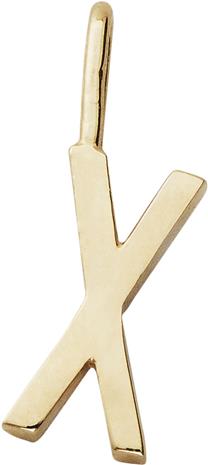 Design Letters Archetype Charm 10 mm Gold A-Z X