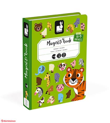 Janod Magneettikirja eläimet