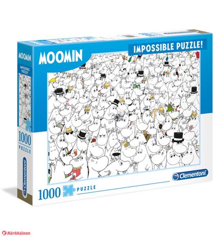 Clementoni 1000 palaa Moomin Impossible palapeli