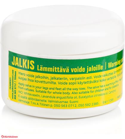 Jalkis 140 ml lämmittävä jalkavoide