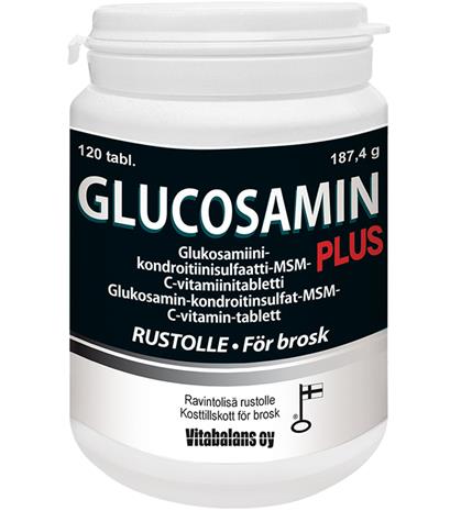 Glucosamin Plus 120 tabl. ravintolisä