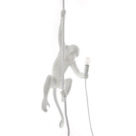 Seletti Monkey-lamppu, köydellä