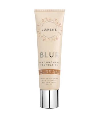 Lumene Blur 16H Longwear Foundation SPF 15 Deep Tan