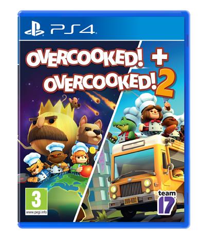 Overcooked + Overcooked 2 Double Pack, PS4-peli
