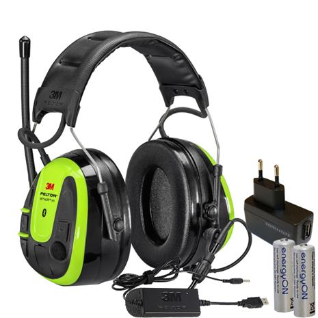 3M Peltor WS Alert XPI Kuulonsuojain Bluetooth 3M Peltor WS Alert XP WS6 ACK bluetooth sis. akut ja laturi