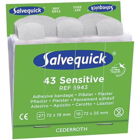 Salvequick 6943 Kuitukangaslaastari 6x43st