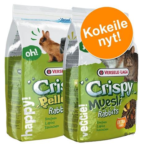 Säästöpakkaus Versele-Laga kani - Crispy Mä¼sli (2 x 2,75 kg)