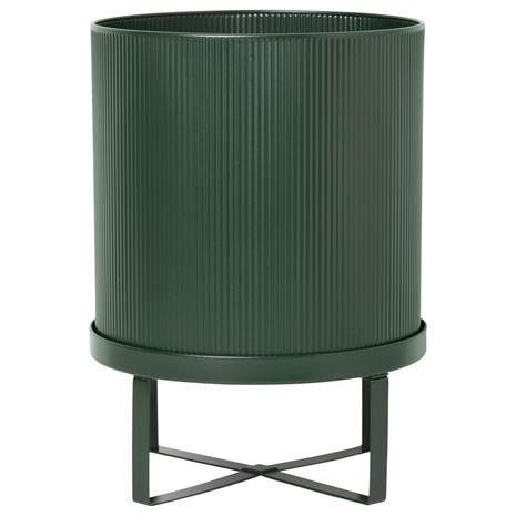 Ferm Living Bau Pot Large, Dark Green