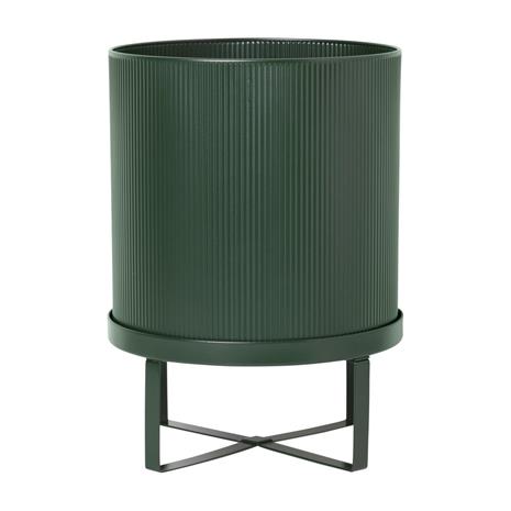 Ferm Living Bau Pot Large, Dark Green