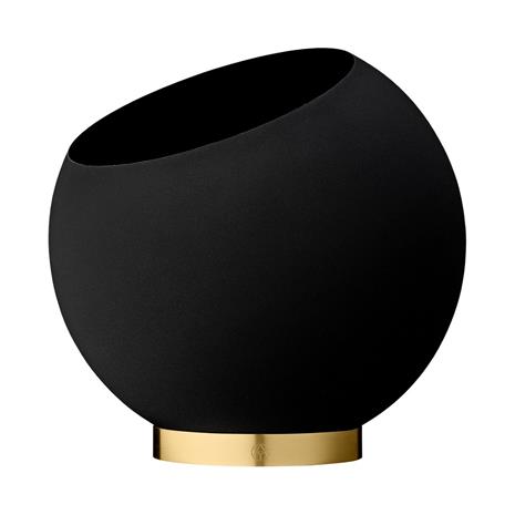 AYTM Globe Flower Pot ä˜30 cm, Black
