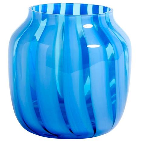 Hay Juice Wide Vase, Light Blue