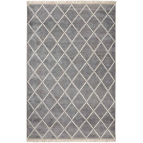 Chhatwal & Jonsson Kochi Rug 230x320 cm, Grey/White