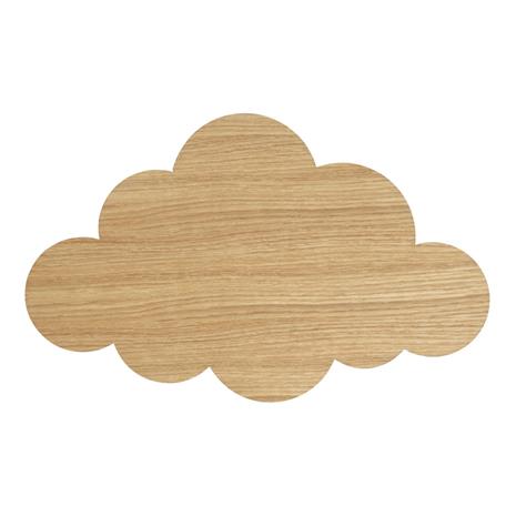 Ferm Living KIDS Cloud Wall Lamp, Oiled Oak