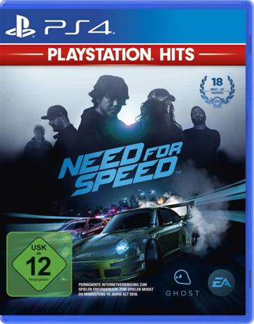 Need For Speed (2016), PS4-peli