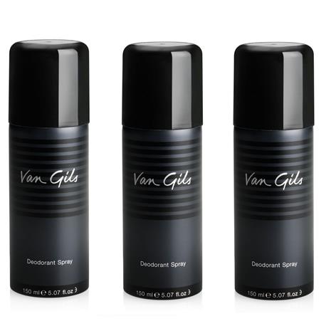 Van Gils - 3x Strictly for Men Deodorant Spray 150 ml