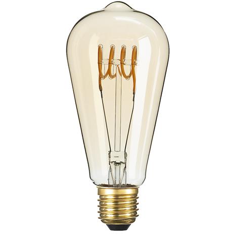 Lyhtylamppu, jossa hämäräkytkin LED Retro E27, Northlight