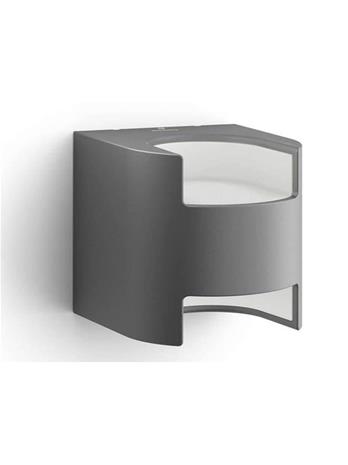 Philips Grass wall lantern anthracite 2x4.5W SEL