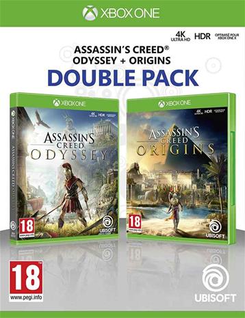 Assassin's Creed Origins + Odyssey, Xbox One -peli