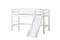 Hoppekids - BASIC Half-high sofabed with slide 70x160 cm - White – kuva 6