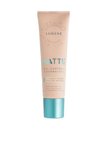 Lumene Matte Oil-Control Foundation Light Ivory