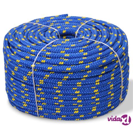 vidaXL Veneköysi Polypropeeni 8 mm 500m Sininen