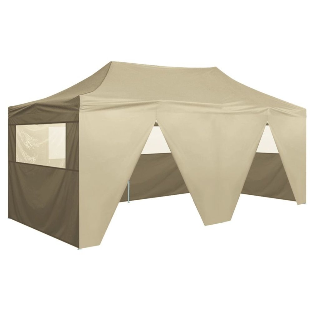 vidaXL Pop Up Juhlateltta 4 Seinää 3x6m Kerman Valkoinen vidaXL Pop Up Juhlateltta 4 Seinää 3x6m Kerman Valkoinen