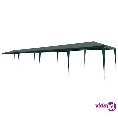 vidaXL Juhlateltta 3x12 m PE vihreä