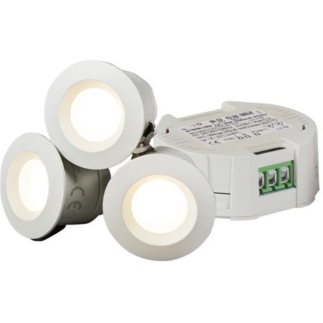 Hide-a-Lite Core Smart Alasvalo 45°, valkoinen, 3000 K – kuva 1/8