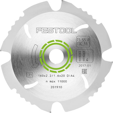 Festool DIA4 Sahanterä 160x2, 2x20mm