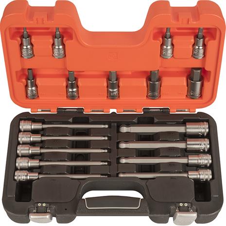 Bahco S18HEX Kärkihylsysarja 18 osaa, 1/2†– kuva 4/6