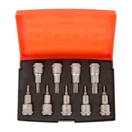 Bahco S9TORX Kärkihylsysarja 9 osaa, 1/2â€