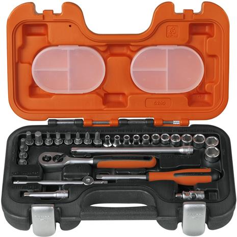 Bahco S290 Hylsysarja 1/4""