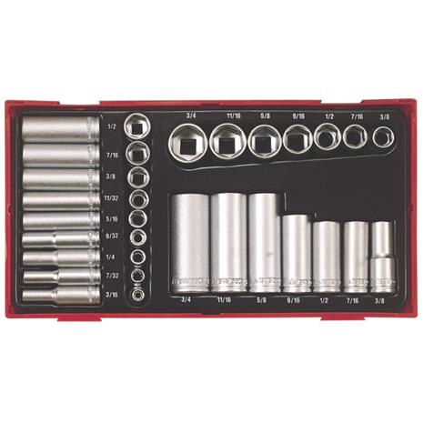 Tarvikesarja Teng Tools TTAF32; 32 kpl.