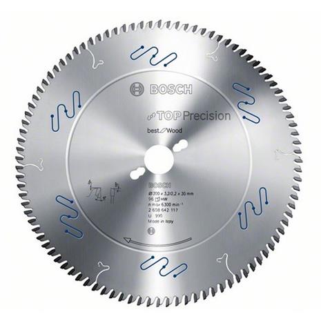Bosch 2608642123 Top Precision Best for Wood Sahanterä 96T