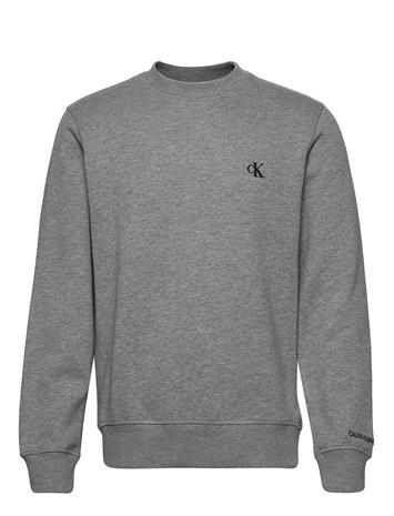 Calvin Klein Jeans Ck Essential Reg Cn Svetari Collegepaita Harmaa Calvin  Klein Jeans MID GREY HEATHER, hinta 80 €