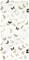 Butterfly White/Brass - WP1096" "Tapetti – kuva 1